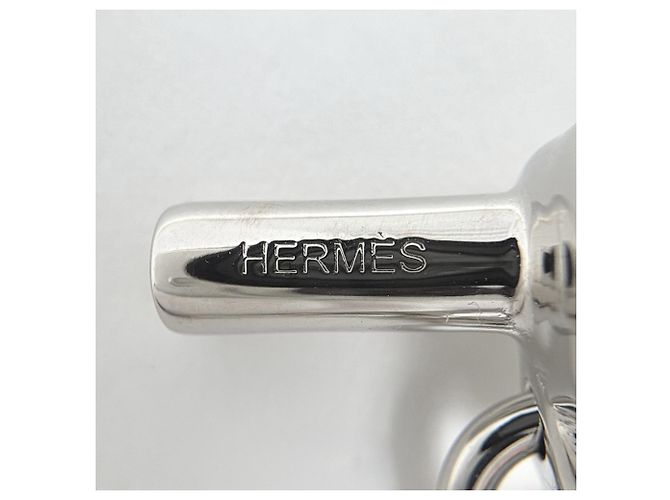 Hermès Hermes Flibustier Brosche Schwarz Silber - Ansicht 5