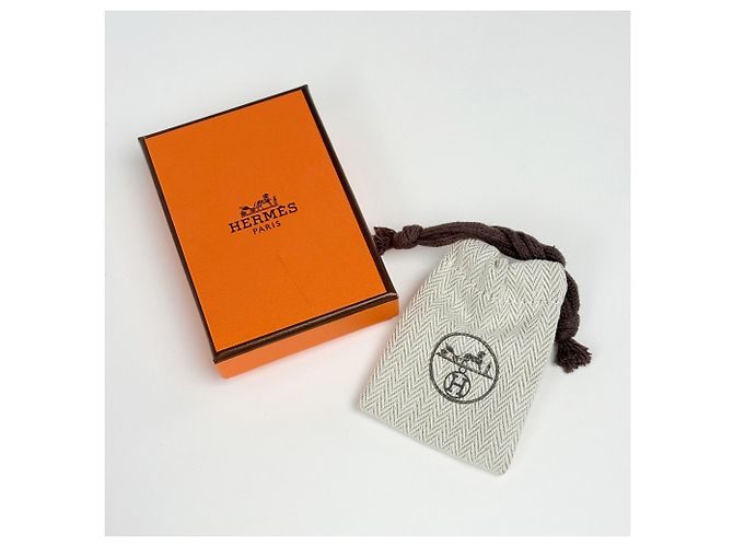 Hermès Hermes Flibustier Brosche Schwarz Silber - Ansicht 6