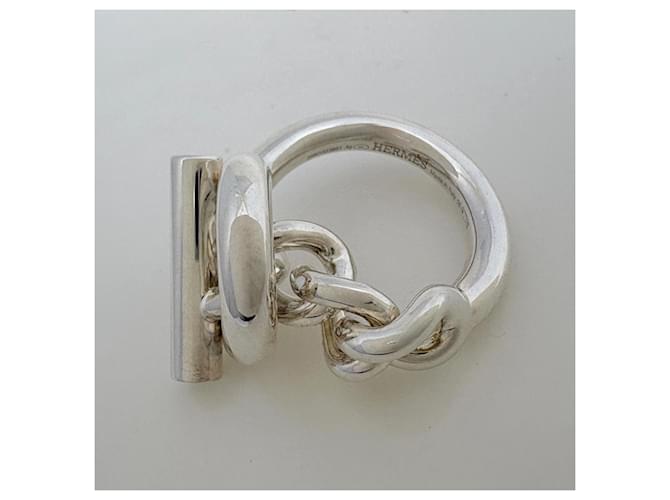 Hermès Hermes Croisette MM Ring Silber - Ansicht 4