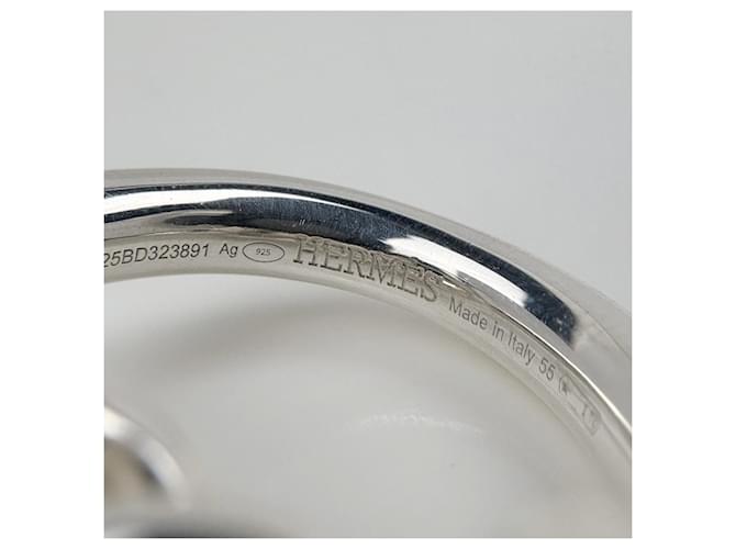 Hermès Hermes Croisette MM Ring Silber - Ansicht 6