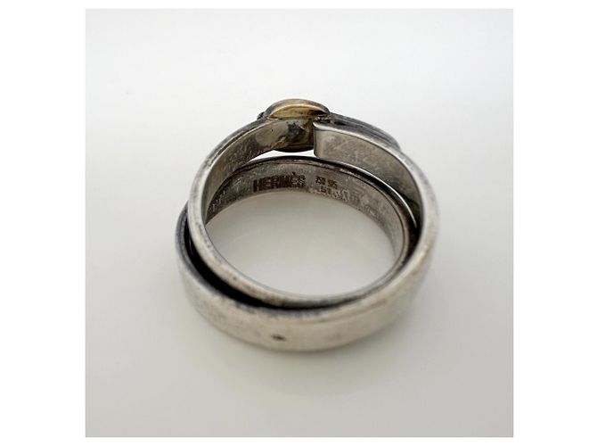 Ring Hermès Anillo Double True Hermes Plata - vista 3