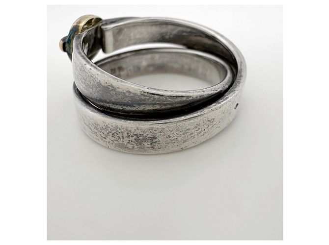 Ring Hermès Anillo Double True Hermes Plata - vista 5