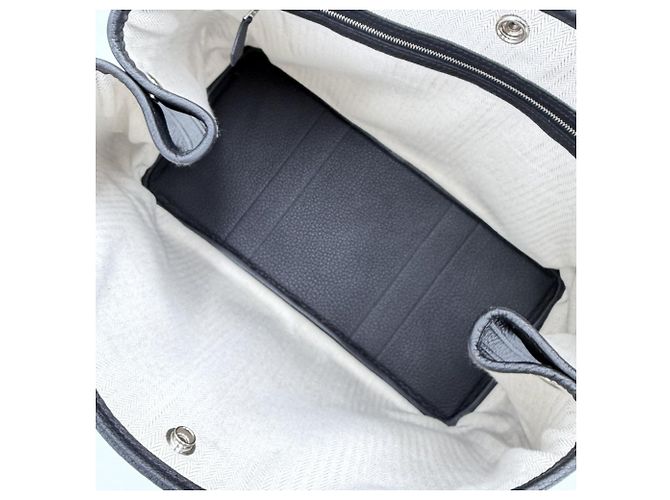 Hermès Borsa Tote Hermes Garden Party PM Nero - vista 4