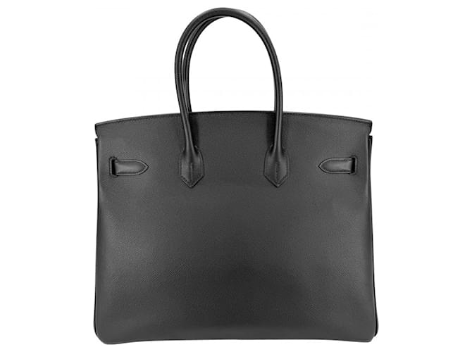 Hermès Borsa Hermes Birkin 35 Nero - vista 2