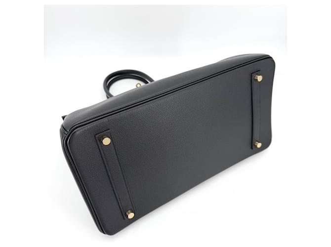 Hermès Borsa Hermes Birkin 35 Nero - vista 3