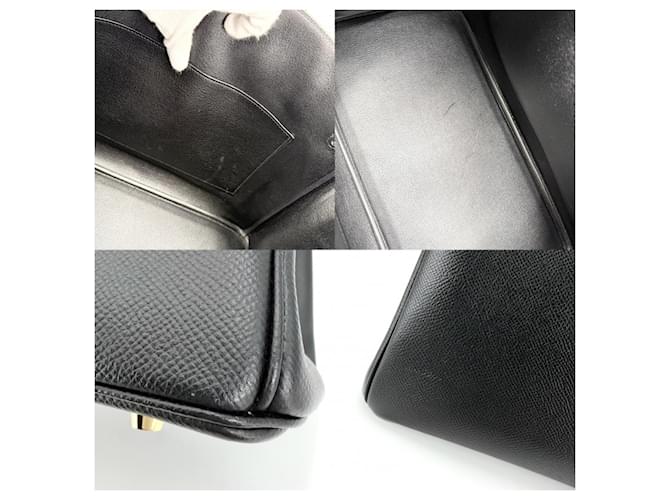 Hermès Borsa Hermes Birkin 35 Nero - vista 7