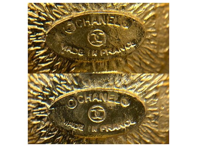 Orecchini a clip Chanel Oro e Bianco D'oro - vista 4