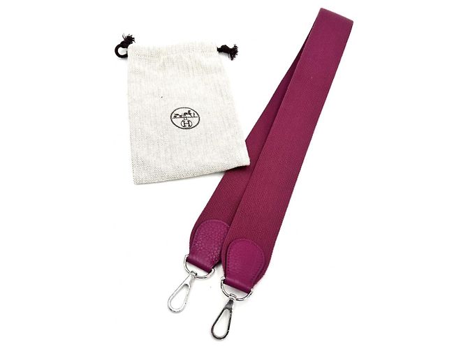 Hermès Borsa a tracolla Hermes Evelyne 1PM Rosa Porpora - vista 9