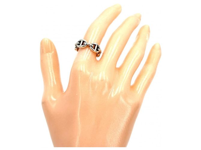 Ring Hermès Anello Chaine d'Ancre in Argento 925 Hermes - vista 2