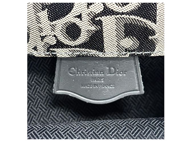 Borsa a tracolla con coulisse Trotter da donna Christian Dior Nero D'oro - vista 5