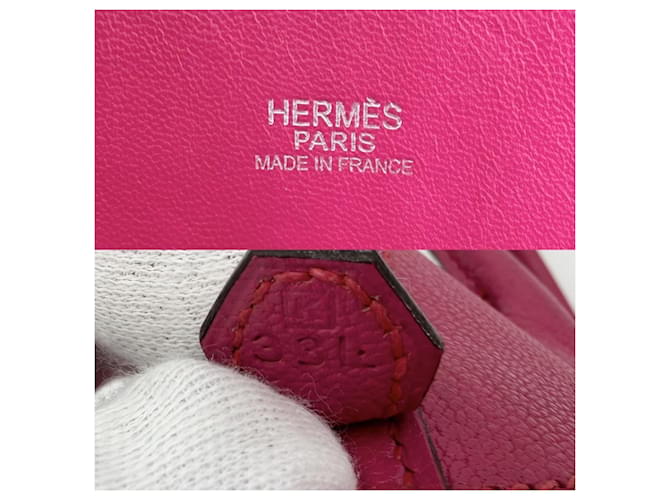 Hermès Borsa Hermes Bolide 27 Rosa - vista 5