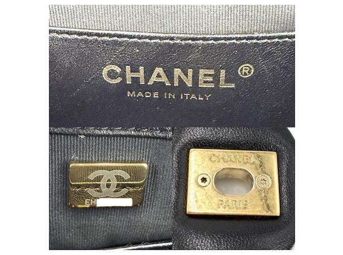 Borsa a tracolla matelassé da donna Chanel Nero - vista 5