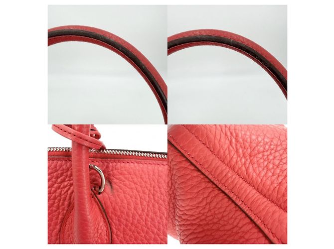 Hermès Borsa a mano Bolide 35 da donna Hermes Rosso - vista 7
