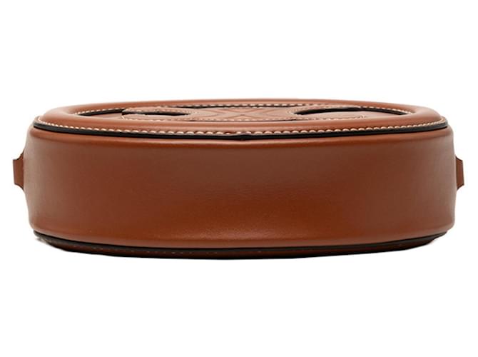 Céline Borsa a tracolla ovale Celine Triomphe Marrone - vista 3