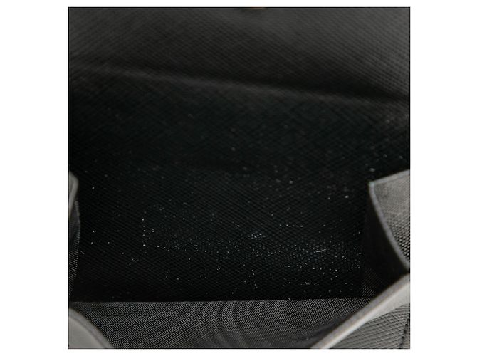 Cartera Prada Black Saffiano Zip Around Negro - Ansicht 4