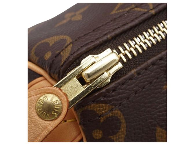 Louis Vuitton Marrone Monogram Speedy 25 - vista 10