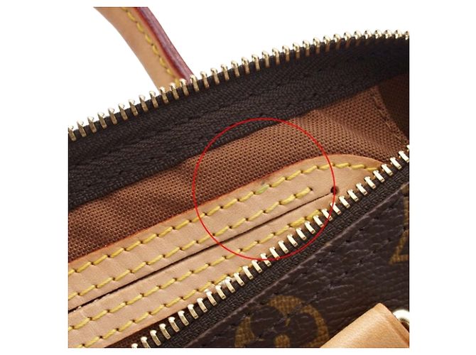 Louis Vuitton Marrone Monogram Speedy 25 - vista 11