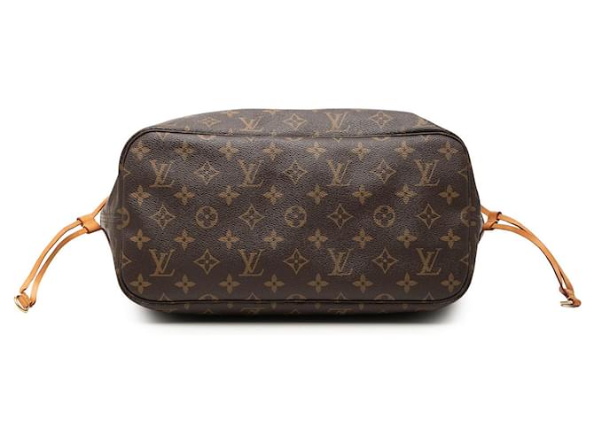 Louis Vuitton Marrone Monogram Neverfull MM - vista 3