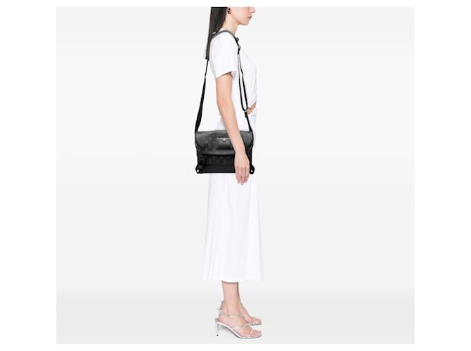 Louis Vuitton Nero Monogram Eclipse Voyager PM - vista 7