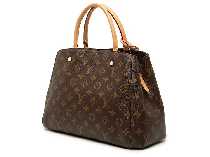 Louis Vuitton Marrom Monogram Montaigne MM - vista 2