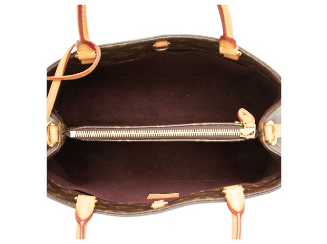 Louis Vuitton Marrom Monogram Montaigne MM - vista 4