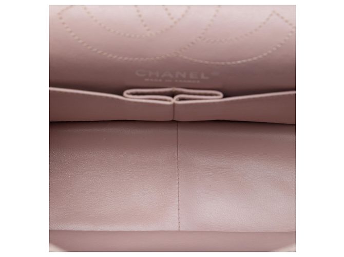 Chanel Rosa in Suede Trapuntato Reissue 2.55 Double Flap 226 - vista 4