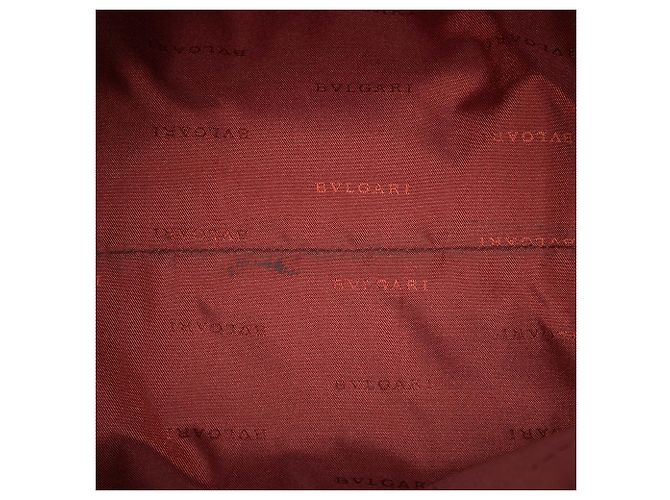 Bulgari Bvlgari Canvas-Tote mit beigem Lederbesatz - Ansicht 4