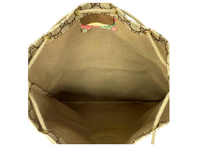 Borsa a coulisse Gucci Brown GG Supreme Marrone - vista 5