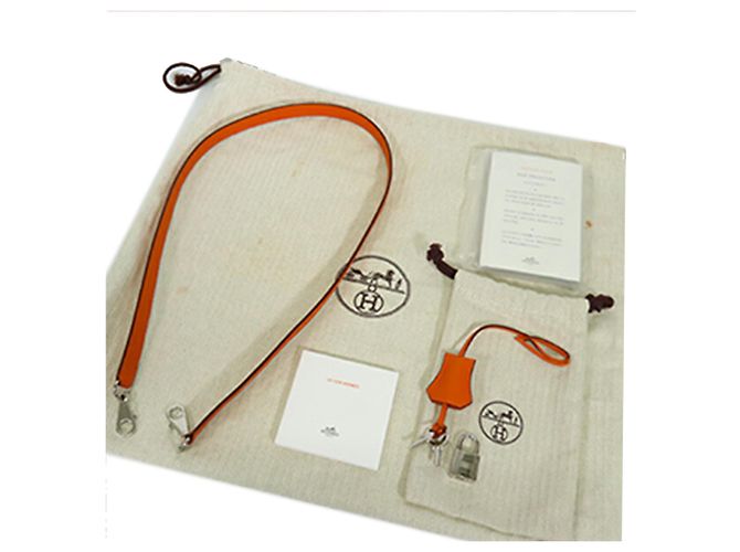 Hermès Orange Epsom Bolide 31 Arancione - vista 27