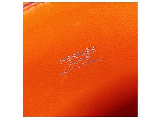 Hermès Orange Epsom Bolide 31 Arancione - vista 6