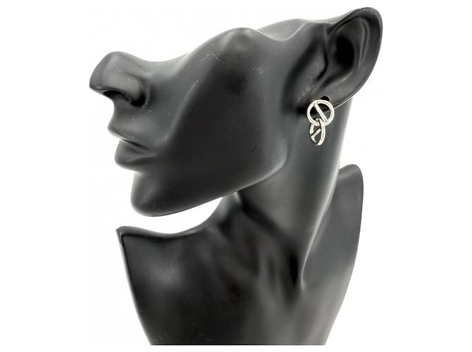 Hermès Pendientes Hermes Mini Chaine d'Ancre - vista 2