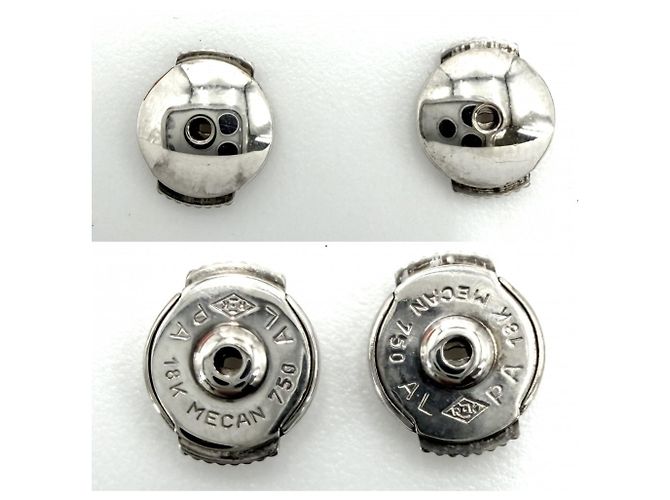 Hermès Pendientes Hermes Mini Chaine d'Ancre - vista 4