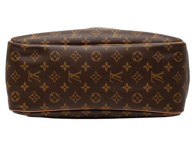 Borsa Louis Vuitton Monogram Deauville Marrone - vista 3