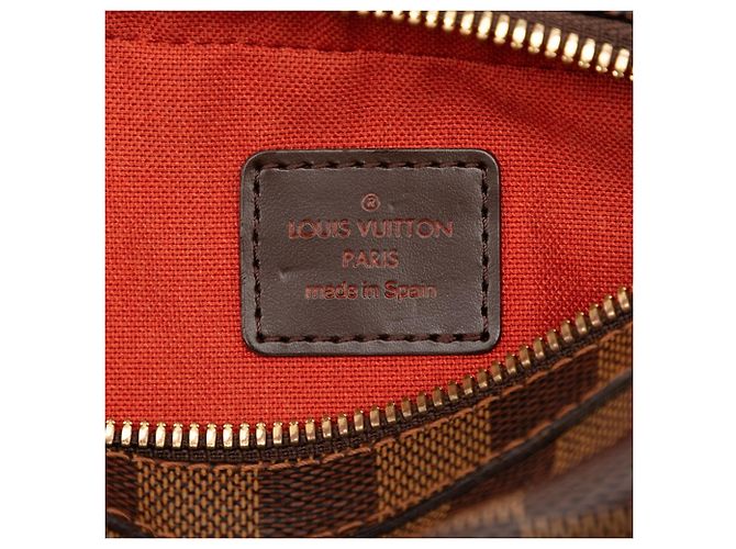Borsa a tracolla Louis Vuitton Damier Geronimos Marrone - vista 5