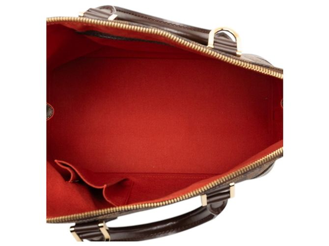 Borsa Louis Vuitton Damier Alma N51131 Marrone - vista 4