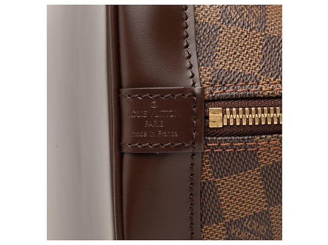 Borsa Louis Vuitton Damier Alma N51131 Marrone - vista 5