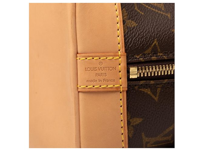 Borsa Louis Vuitton Monogram Alma PM Marrone - vista 5