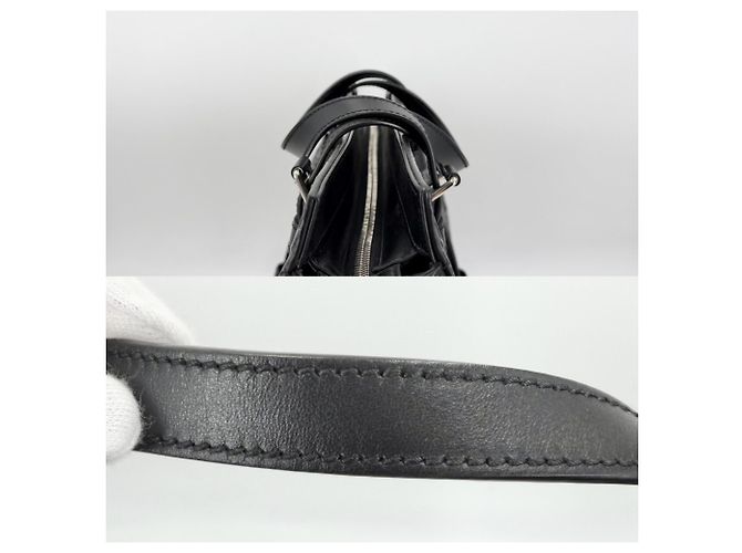 Borsa Tote Gucci in pelle nera Nero - vista 6