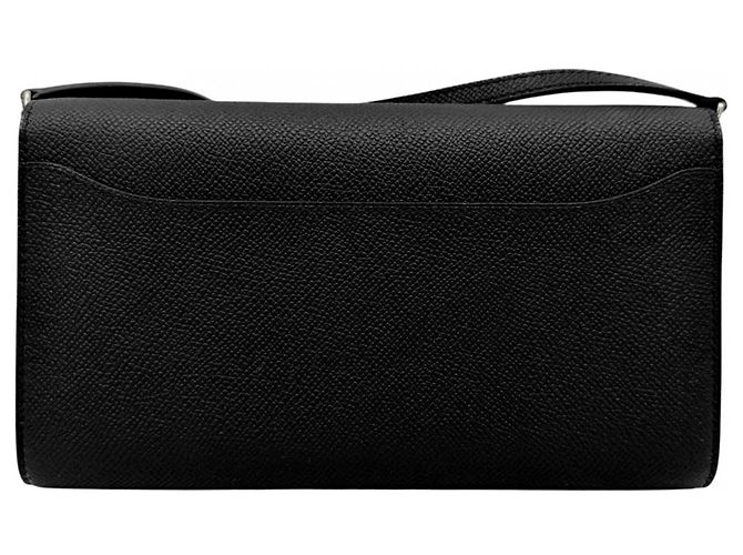 Hermès Borsa a tracolla Hermes Constance Long To Go Nero - vista 2