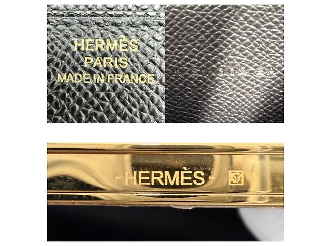 Hermès Borsa a tracolla Hermes Constance Long To Go Nero - vista 6