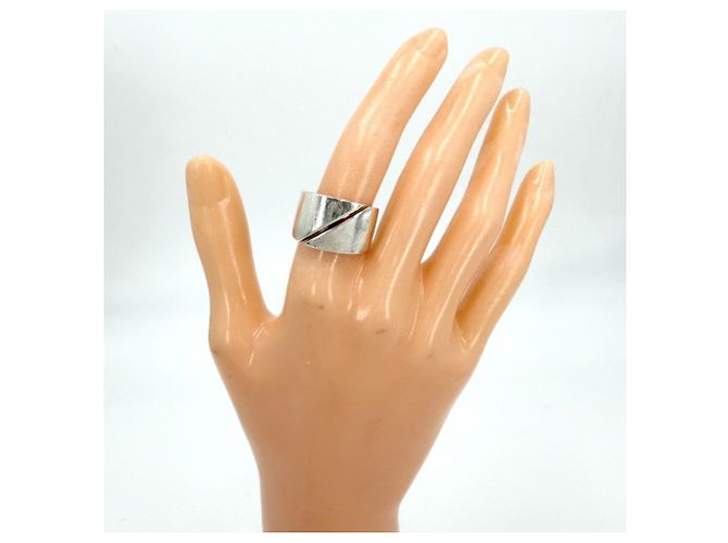 Ring Hermès Anello a fascia in argento 925 da donna Hermes - vista 2