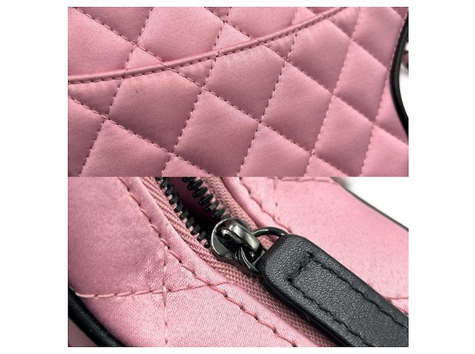 Borsa a Spalla Chanel Matelassé Rosa - vista 6