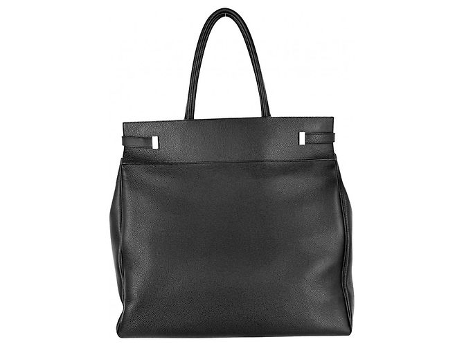 Borsa Tote Manhattan N S Saint Laurent Nero - vista 2