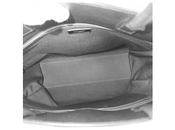 Borsa Tote Manhattan N S Saint Laurent Nero - vista 4