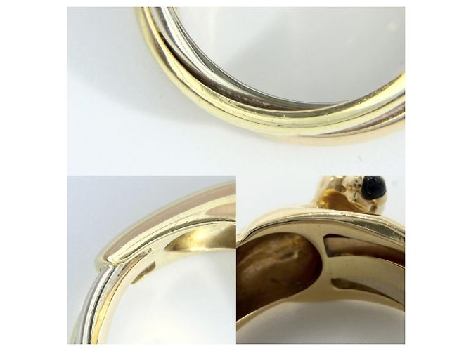 Anello Panthère Trinity tricolore da donna Cartier - vista 6