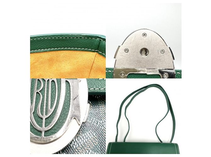 Goyard Sac 233 PM Borsa a Spalla Verde - vista 6