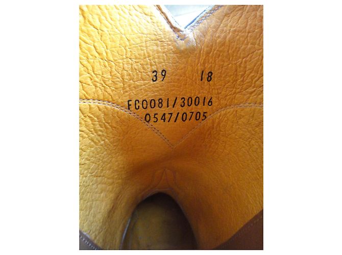 Autre Marque Marlboro Classics Botas Western de cuero marrón Castaño - vista 11