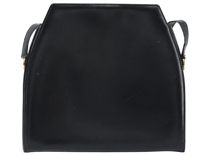 Céline Celine Vintage Leder Schwarz - Ansicht 2