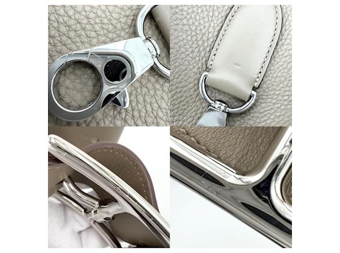 Hermès Borsa a Spalla Hermes Arson Taupe - vista 10
