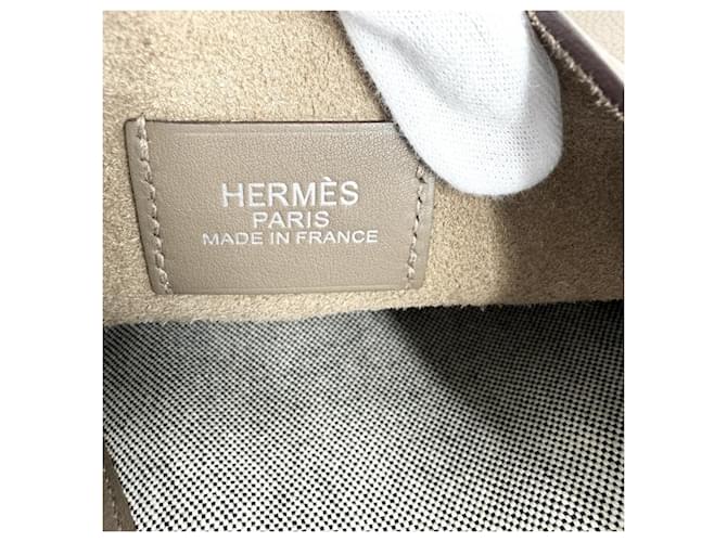 Hermès Borsa a Spalla Hermes Arson Taupe - vista 5
